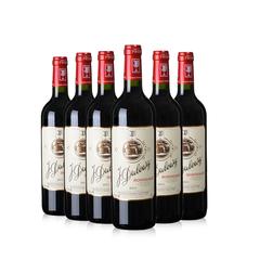 真品生活-雅克杜布干红葡萄酒整箱6支套装 波尔多AOC 法国原瓶进口
